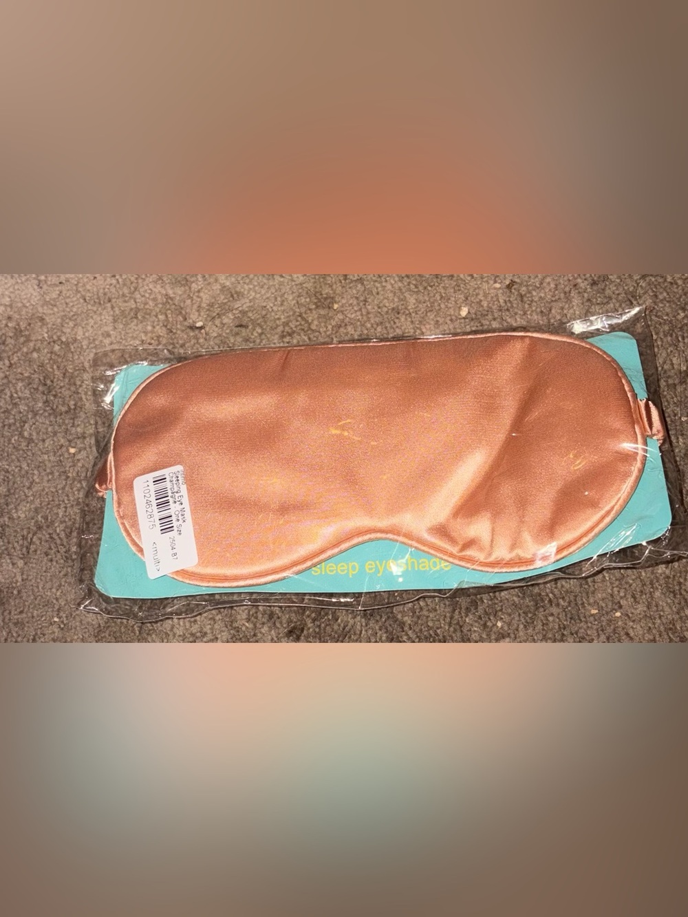 Satin Sleep Eye Mask - Rose Copper
